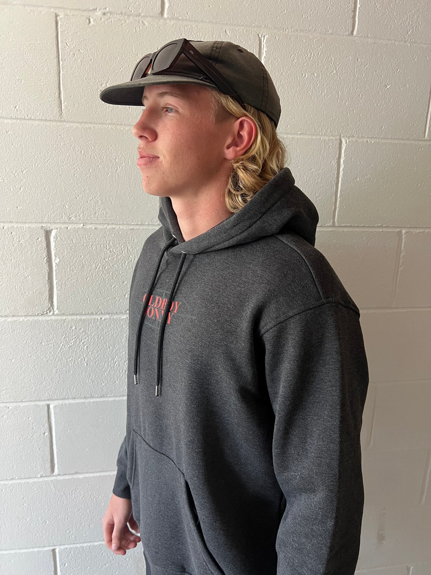 Graphite grey hoodie